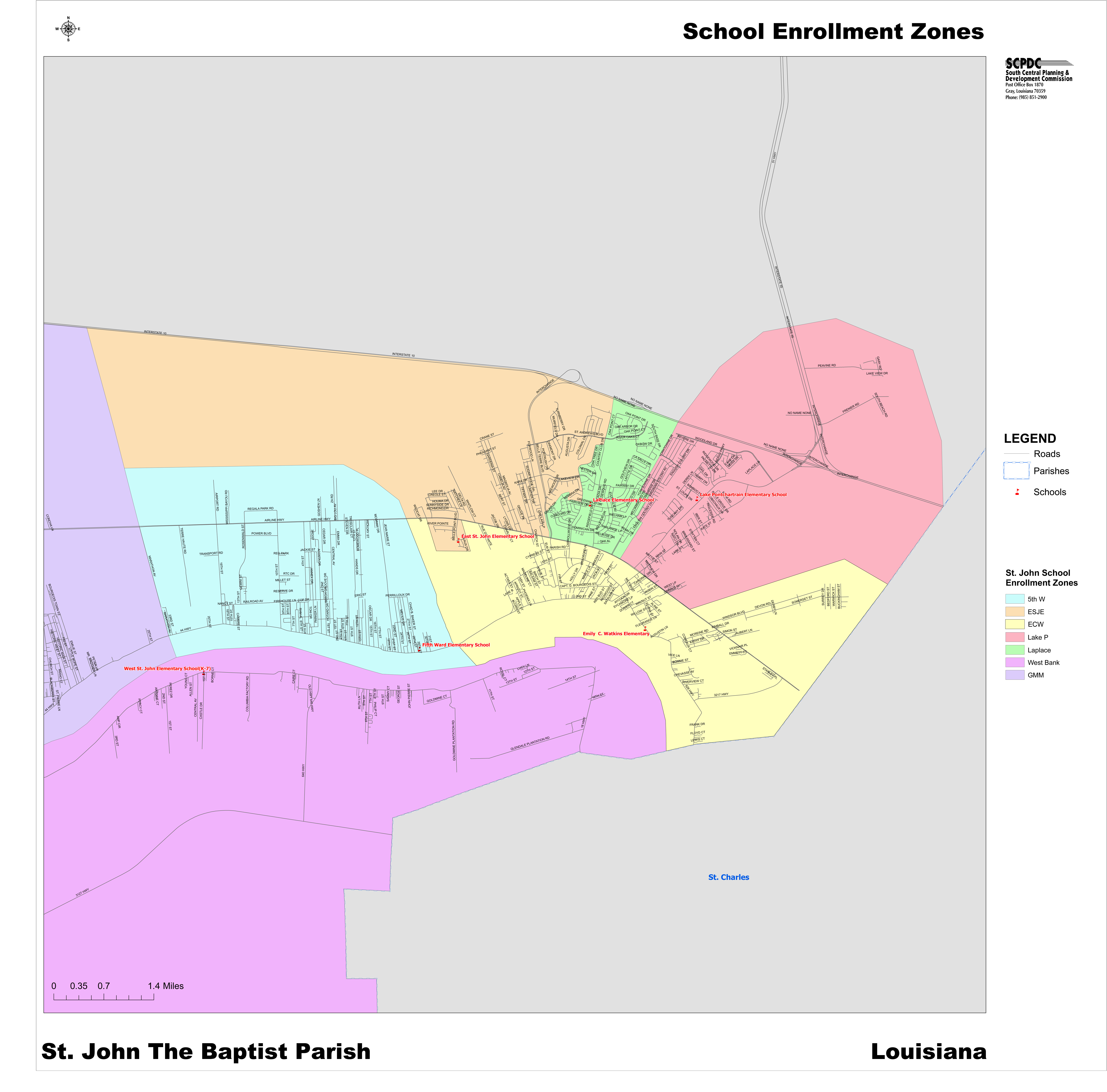 School Enrollment Zones